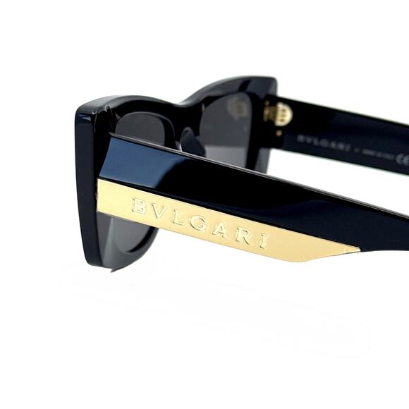 New, BVLGARI Sunglasses Roma BV40038I 01A Authentic - Picture 7 of 12